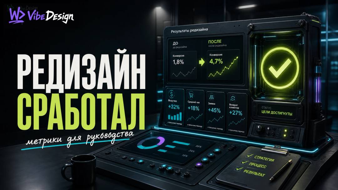 How to prove that the redesign worked: metrics that convince management - обложка