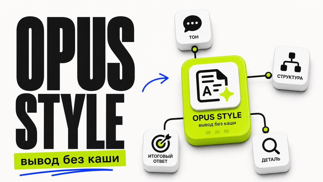 Opus Style Output: Skill, which brings GPT/Codex output closer to the Claude Opus style - обложка