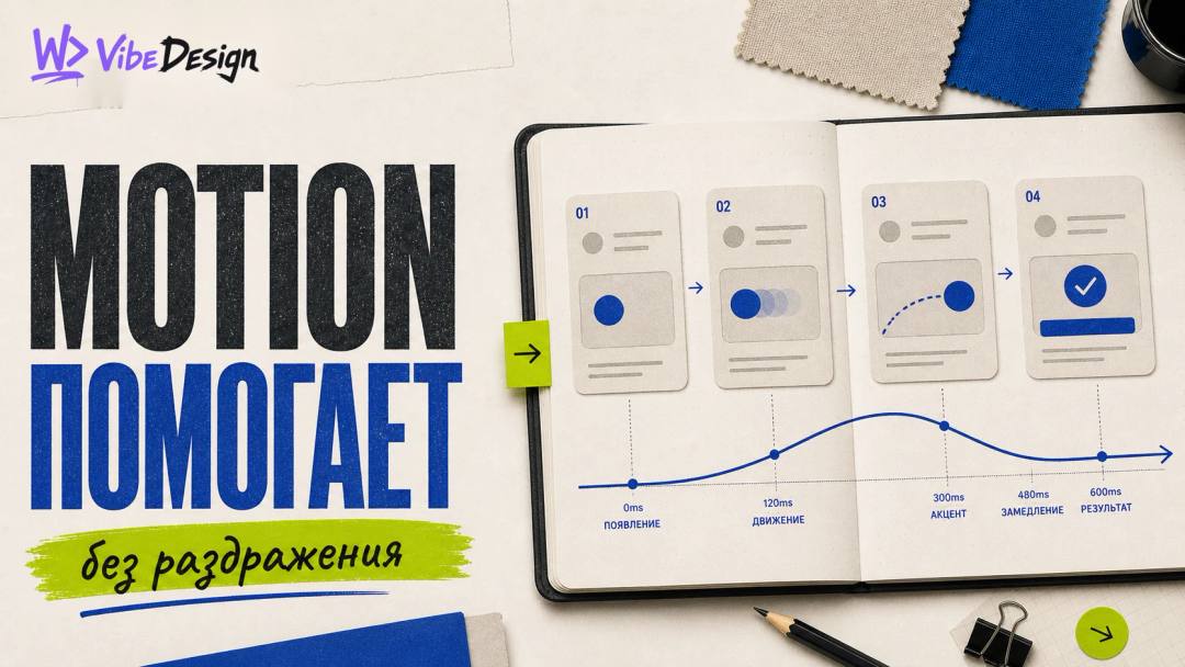 Motion Design That Helps, Not Irritates: Principles That Work - обложка