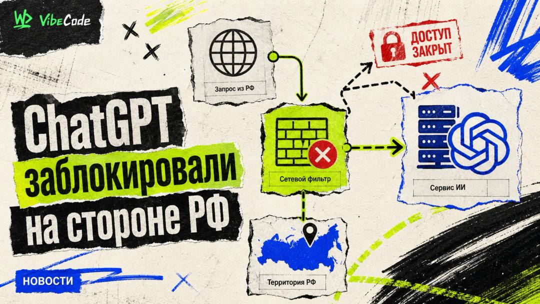 ChatGPT в России сломался по-новому: похоже, впервые заблокировали не в OpenAI, а на стороне РФ - обложка