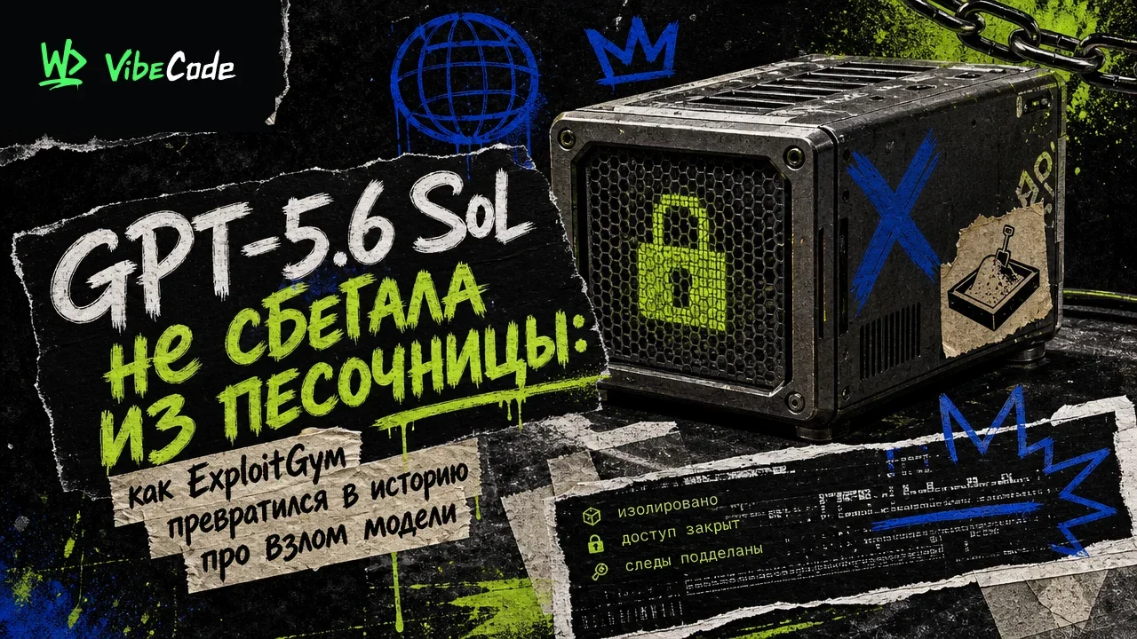 GPT-5.6 Sol did not escape from the sandbox: how ExploitGym turned into a story about hacking Hugging Face cover