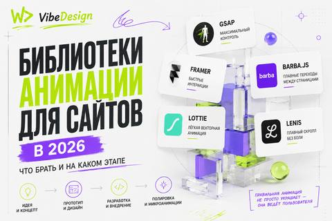 Animation libraries for websites in 2026: what to take and at what stage cover