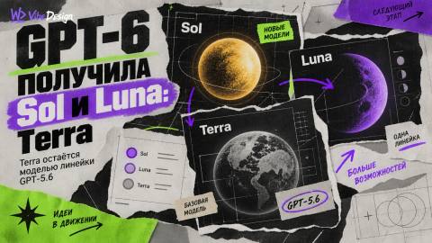 GPT-6 получила Sol и Luna: Terra остаётся моделью линейки GPT-5.6 - обложка