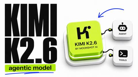 Kimi K2.6: Новый флагман от Moonshot AI, который меняет правила игры в кодинге и агентных системах - обложка