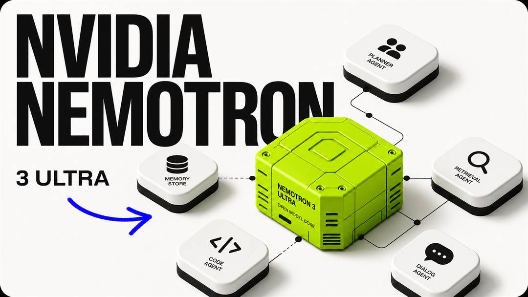 NVIDIA Nemotron 3 Ultra: The Fastest Open Model for Agent AI - обложка