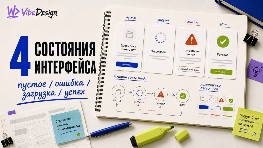The four interface states that 90% of designers forget - обложка