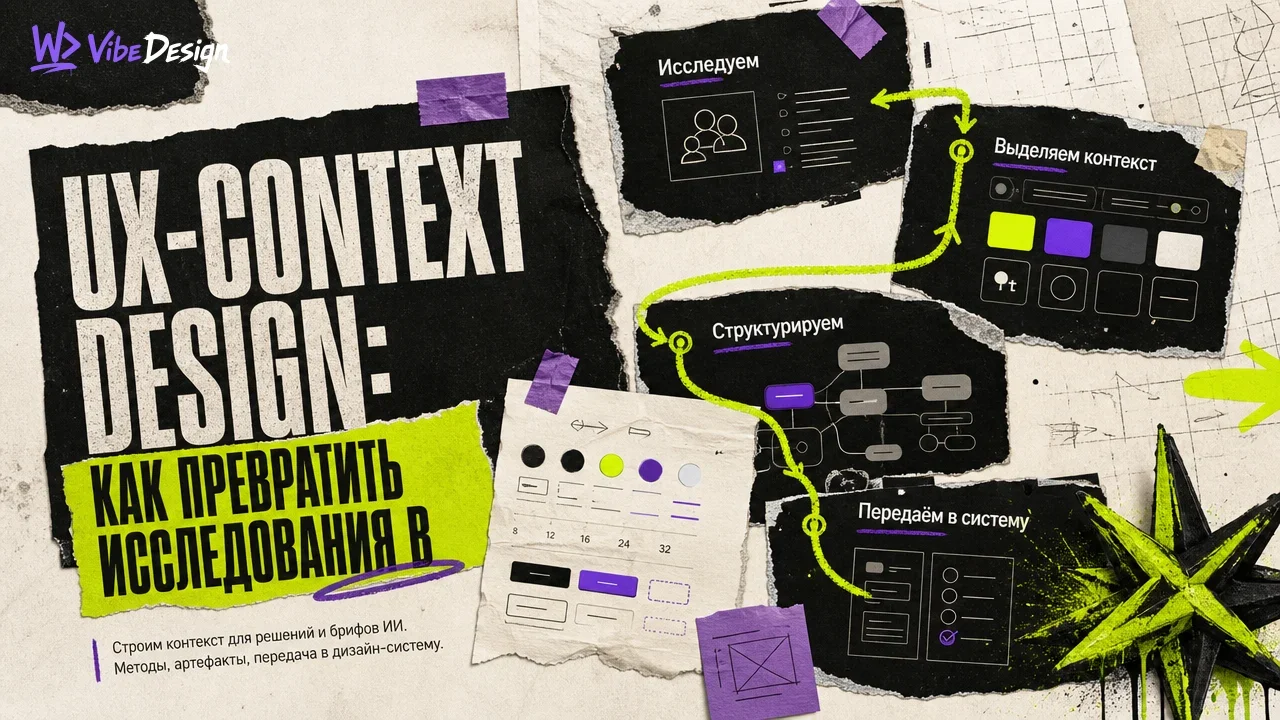 UX-context design: how to make research a context for AI cover
