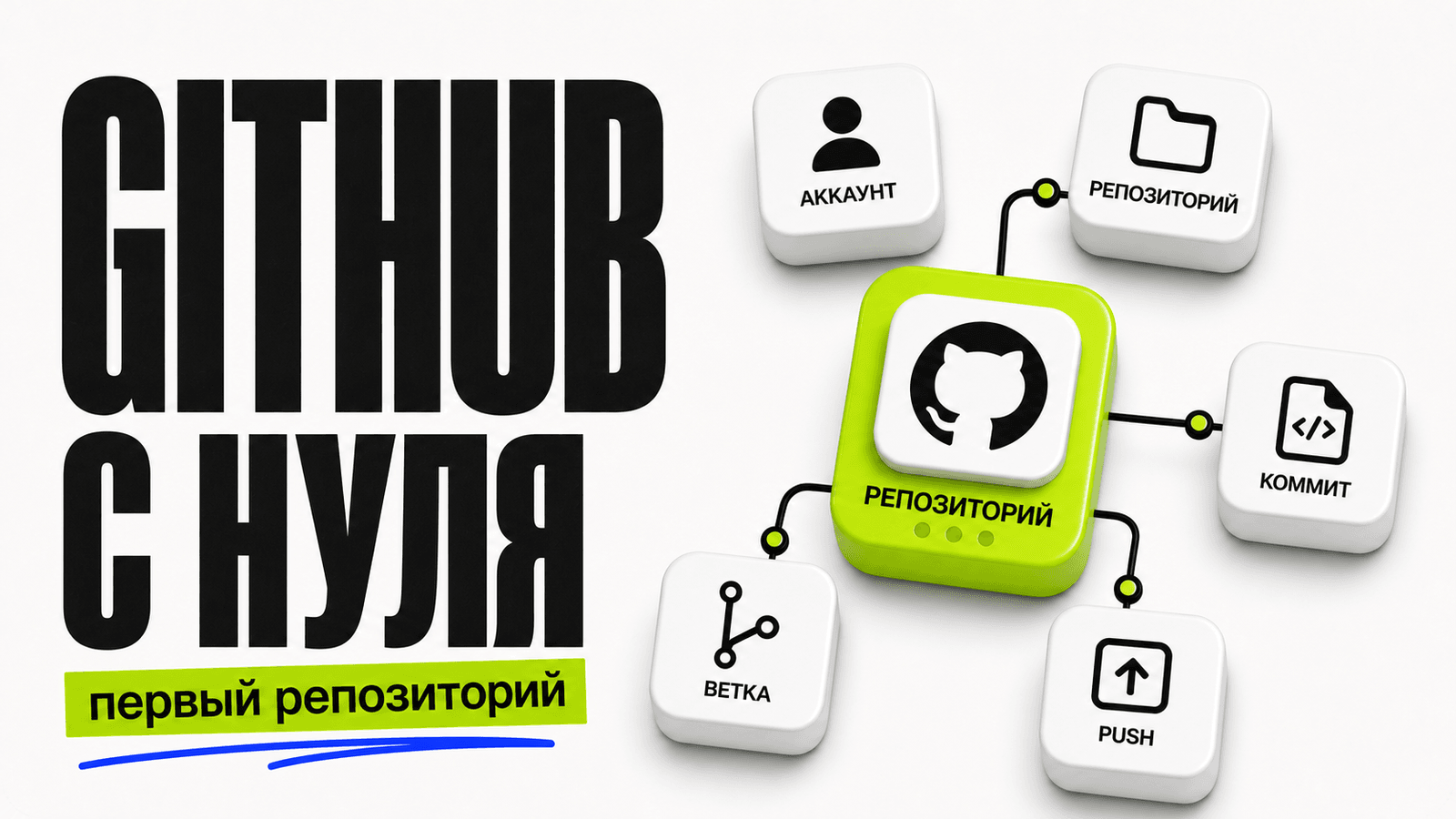 GitHub from scratch: registration, first repository and basic commands cover