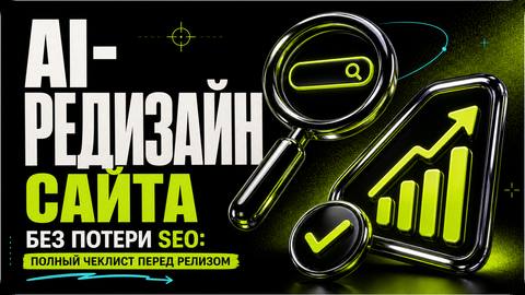 AI site redesign without losing SEO: a full checklist before release cover
