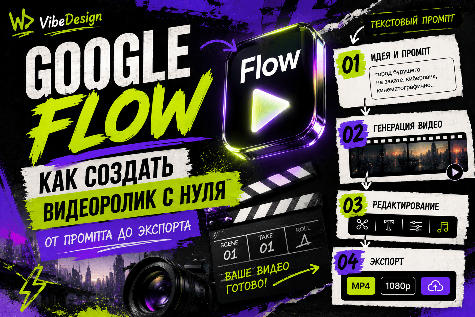 Google Flow: How to create a video from the ground up – from Prompt to Export cover
