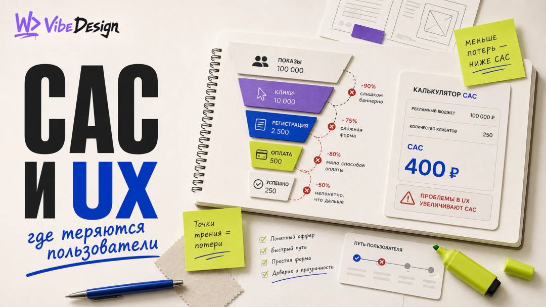 CAC and UX: Where Design Loses Users in the Engagement Funnel - обложка