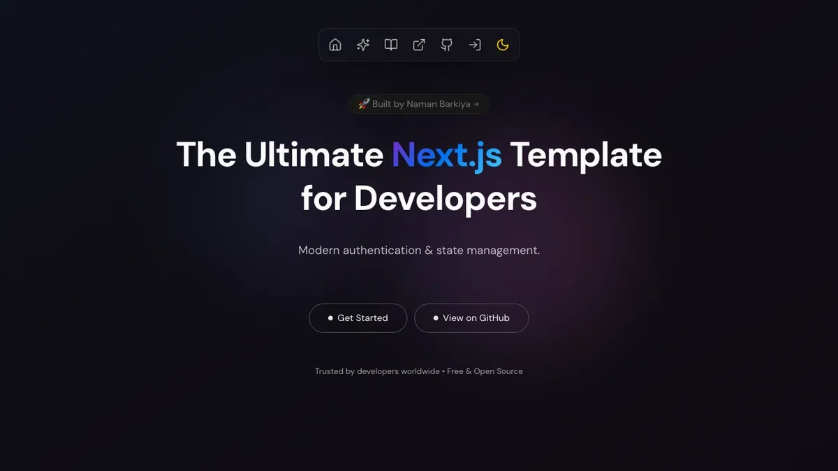 Превью SaaS-стартер: Niya Saas Template