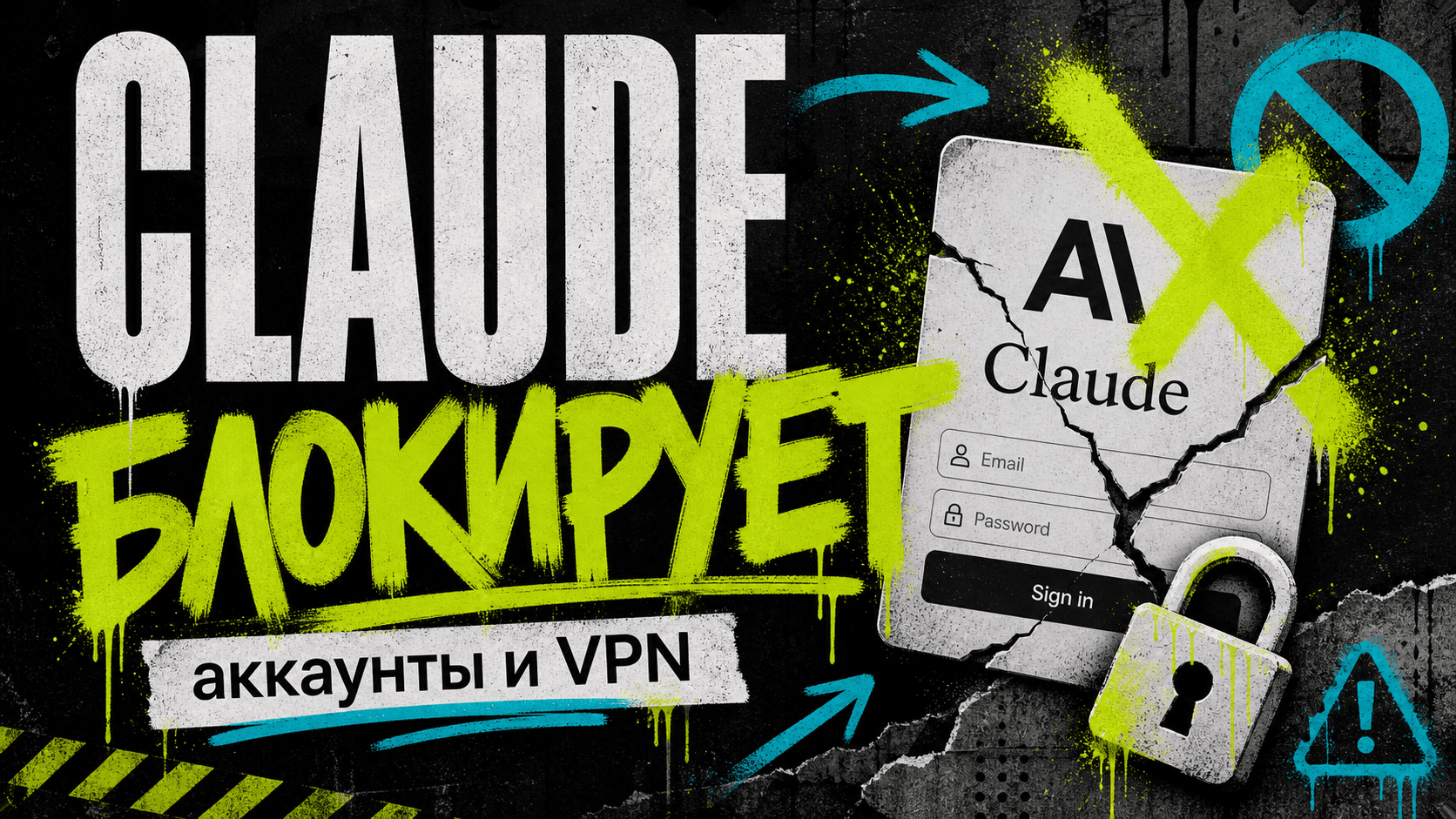 Почему Claude блокирует аккаунты: причины бана и VPN cover