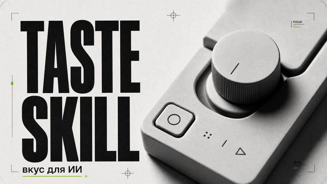 Taste-Skill: how to make AI-generated interfaces feel intentional - обложка