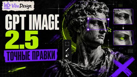 Вышла GPT Image 2.5: точечные правки, эскизы и меньше потерянных деталей - обложка