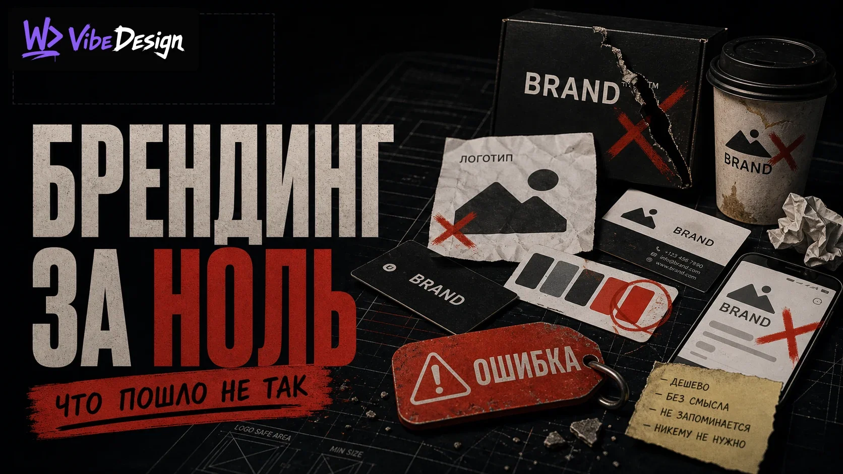 I generated a brand for zero rubles. That's what went wrong cover