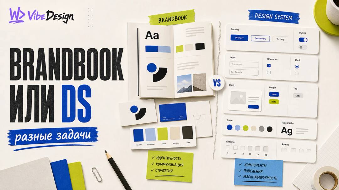 Brand Book and Design System are not the same thing. Confusion cost us a month - обложка