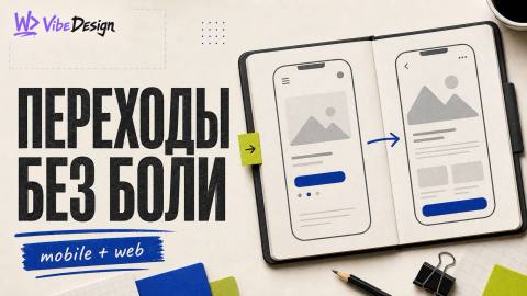 Transitions that do not nauseate: screen changing patterns for mobile and web cover