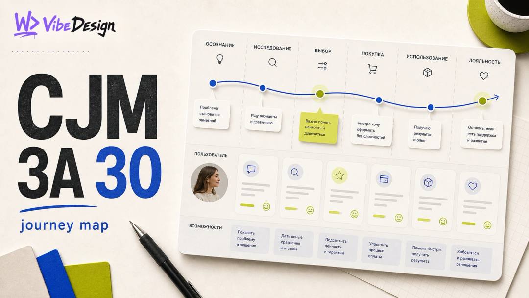CJM in 30 minutes: a map of the user’s path that is actually used in the work - обложка