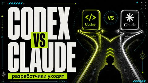 Почему разработчики массово возмущаются Claude Code и переходят на OpenAI Codex с GPT-5.5 - обложка