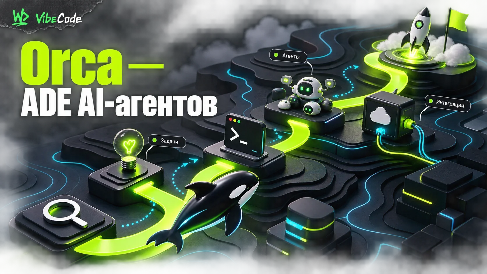 Orca (stablyai/orca) – ADE for orchestrating a fleet of parallel AI agents cover