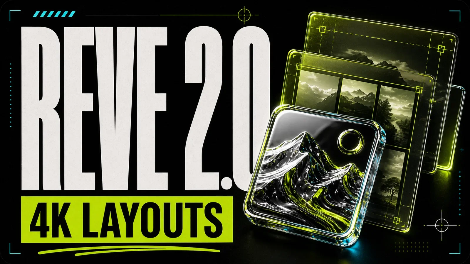 Reve 2.0 – a new revolution in 2026 image generation: layouts, 4K and “touchable images” cover